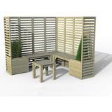 Green Outdoor Sofas & Benches Forest Garden V3 Modular Sofa