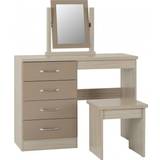 Dressing Tables SECONIQUE Nevada 4 Drawer Dressing Table