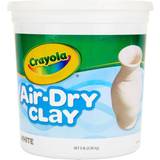 Crayola Clay Crayola Air Dry clay for Kids, Natural White Modeling clay, 5 Lb Bucket Exclusive]