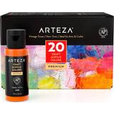 Arteza Acrylic Craft Paint Supply Set 60ml Bottles Vintage Colors 20 Pack