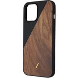 Native Union Mobile Phone Accessories Native Union Clic Wooden Case for iPhone 12 Pro Max Walnut/Black