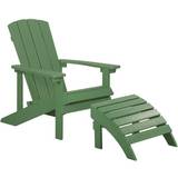 Green Outdoor Stools Garden & Outdoor Furniture Beliani Lounger
