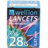 Lancets Wellion Lanzetten 28 G 0,37 mm