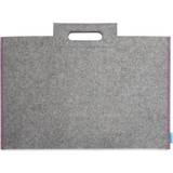 Grey Briefcases Itoya Profolio Midtown Bag 14" x 21" Gray