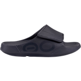 Velcro Slides Oofos Ooahh Sports Flex Recovery - Matte Black