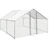 MonsterShop Chicken Run Cage Pen Walk In Chickens Hens Dogs Poultry