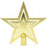 The Home Fusion Company Star Toppers Gold Christmas Tree Ornament
