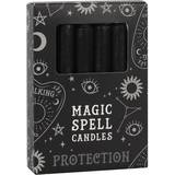 Black Candles & Accessories Pack of 12 Small Magic Spell Candle