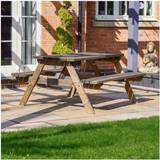 Picnic Tables Rutland County Garden Furniture Oakham 6ft Rounded Picnic