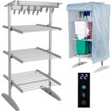 Heated airer Clothing Care GlamHaus Digital Heated Clothes Airer