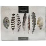 Cloths & Tissues Tops Feathers 6 Premium Place Mat