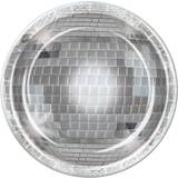 Beistle 58025 Disco Ball Plates, Pack Of 12