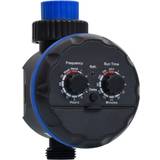 vidaXL Single Outlet Water Timer with Ball Valves Irrigation Automatic