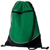 High Five Augusta Tri Color Drawstring Backpack-kelly