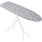 Damask Grey Triple Layer Ironing Board Cover 15 x 54