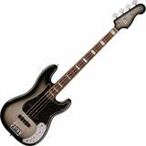 Fender Electric Basses Fender Troy Precision Bass Silverburst