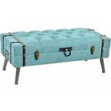 Dkd Home Decor Metal Settee Bench