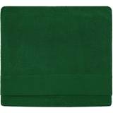Green Bath Towels Furn Textured Weave Oxford Panel Bath Towel Green