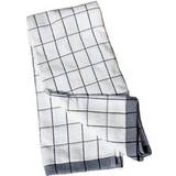 E-Cloth Microfibre Classic Check Tea Kitchen Towel Black, White