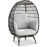 Black Garden Chairs Egg Chair