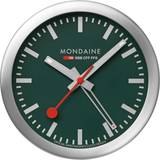 Green Alarm Clocks Mondaine Aluminium Case Park Green Table and Alarm Clock A997.MCAL.66SBV