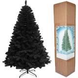 Black Christmas Decorations Shatchi Alaskan Pine Christmas Tree 240cm