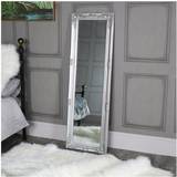 Mirrors Melody Maison Silver Leaner Wall Mirror 47x142cm