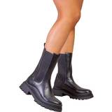 Synthetic Chelsea Boots Where's That From Isabel - Black