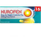 Cold - Sore Throat - Tablet Medicines Nurofen Day & Night Cold & Flu 200mg/5mg 16 doses Tablet