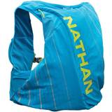 NATHAN Pinnacle 12L Trail running backpack Men's Blue Me Away Finish Lime L