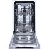 Silver slimline dishwasher Hisense HV523E15UK Fully Slimline Black