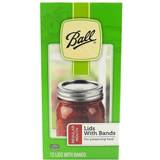 Ball 12-Pack Regular Mouth Mason Kitchen Container