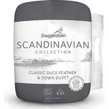 Cotton Quilts Snuggledown Duck Feather & Down 10.5 Tog All Year Round Duvet (200x135cm)