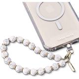 Case-Mate Pouches Case-Mate Phone Strap Beaded Wristlet White Marble