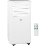 Air Conditioners Homcom 9,000 BTU Portable Air Conditioner Unit with WiFi Smart App, 20m²