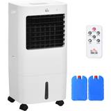 Air Cooler Homcom Evaporative Portable Air Cooler Cooling Fan Humidifier