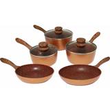 JML Cookware JML Copper Stone Cookware Set with lid 5 Parts