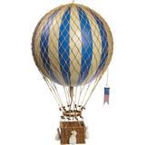 Blue Other Decoration Kid's Room Authentic Models Royal Aero Air Balloon 32x56 Cm Paper