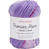 Premier Yarns Home Cotton Yarn Multi-Lavender Stripe