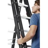 Altrex NEVADA multi purpose ladder, 2-part, black, 2 x 8 rungs