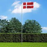 VidaXL Flags & Accessories vidaXL Denmark Flag Durable Garden Windsock With Grommets National Flag