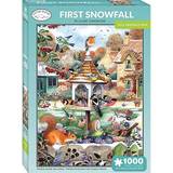 Otter House First Snowfall 1000 Pieces