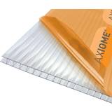 Insulation Axiome Thermoplastic Resin Twinwall Roofing Sheet L1M W690mm T60mm