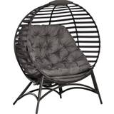 Garden Dining Chairs Garden & Outdoor Furniture OutSunny Egg Chair