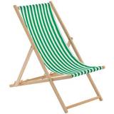 Green Sun Chairs Garden & Outdoor Furniture Harbour Housewares Wooden Deck Garden