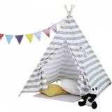 Baby Toys Neo Canvas Kids Indian Tent TeePee Grey