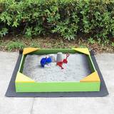 Liberty House Toys Kids Sandpit with Cover