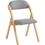 SoBuy Folding Grey Kitchen Chair 79cm