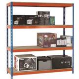 VFM Shelves VFM Orange/Zinc Heavy Shelving System