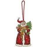 Susan Winget Santa Counted Cross Stitch Kit Christmas Tree Ornament